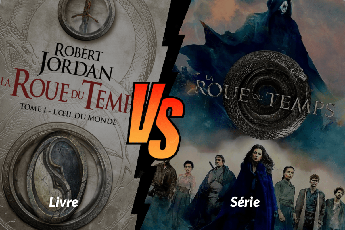 différence entre la série la roue du temps et les livres de Robert Jordan