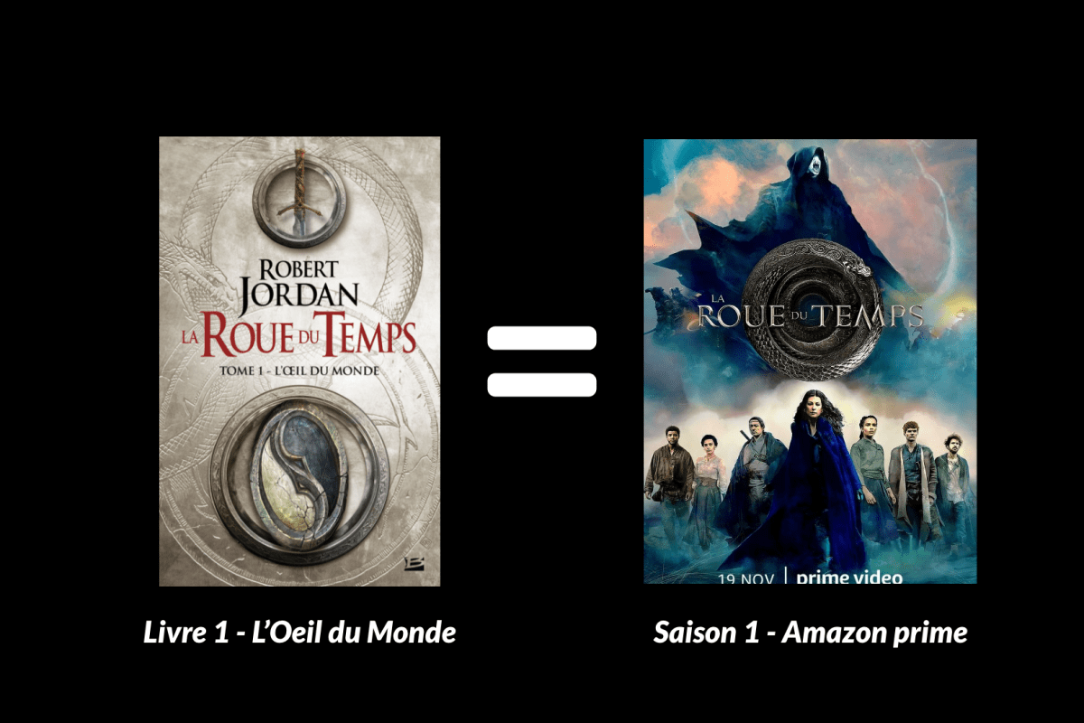 la roue du temps saison 1 quel livre