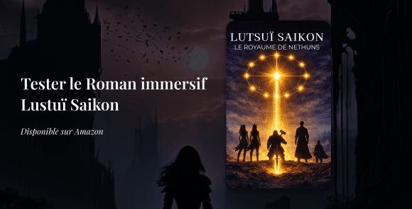 Roman fantastique immersif issue d'un jeu de role donjon et dragon